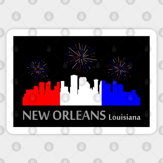 New Orleans: A Star-Spangled Spectacle Sticker by Phygital Fusion